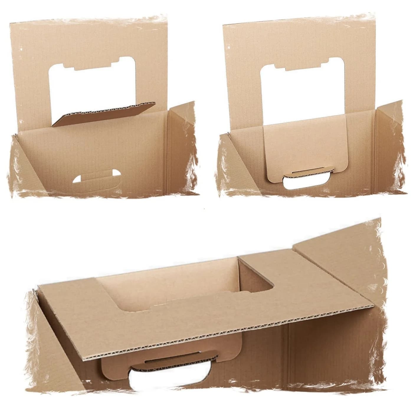 KK Verpackungen Aufbewahrungsbox Spar-Set 15 St. Braun Bücherkartons - Bild 4