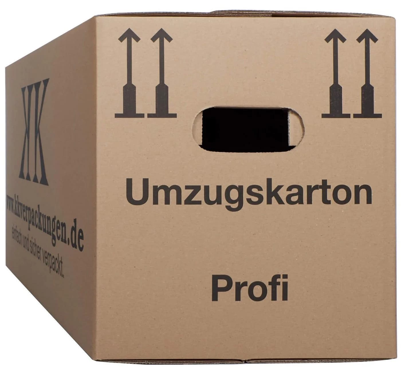 KK Verpackungen Umzugskarton 2-wellig Braun 63x29x32 cm 50er Set - Bild 2