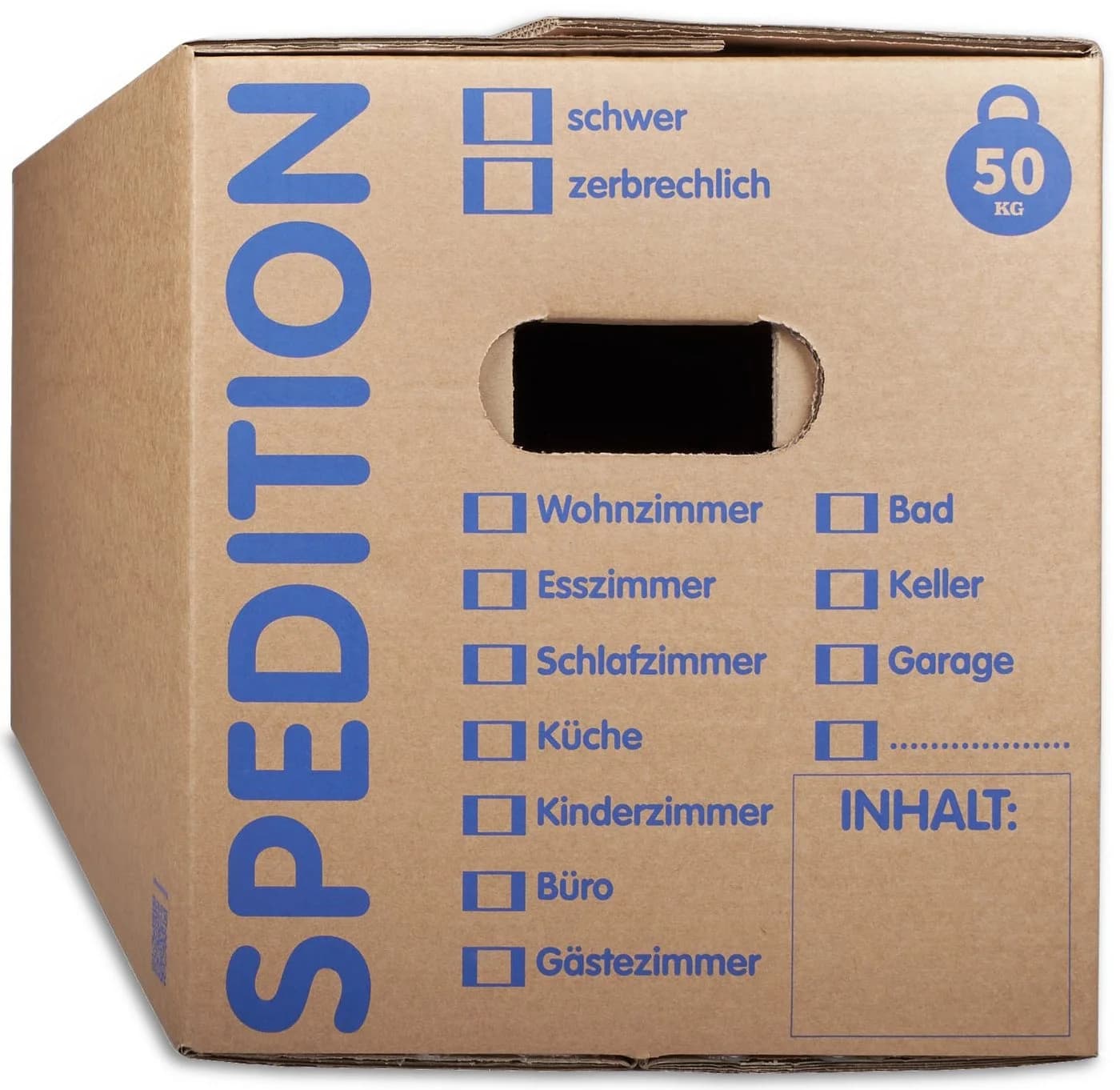 KK Verpackungen Umzugskiste 10er-Set 50kg Traglast Braun - Bild 2