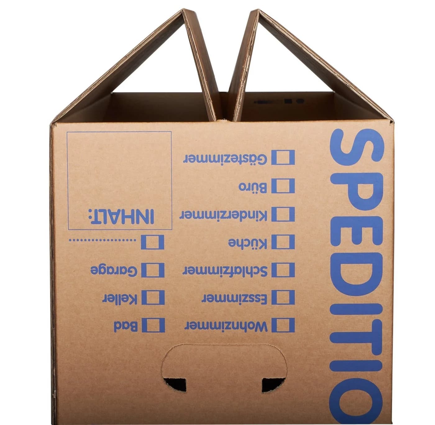 KK Verpackungen Umzugskiste 10er-Set 50kg Traglast Braun - Bild 4