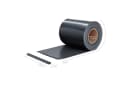 Midori Sichtschutzstreifen PVC Anthrazit 35m Rolle mit Clips Bild 4