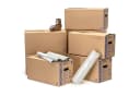 KK Verpackungen Umzugskartons Komplett-Set 25-tlg. Braun Bild 2
