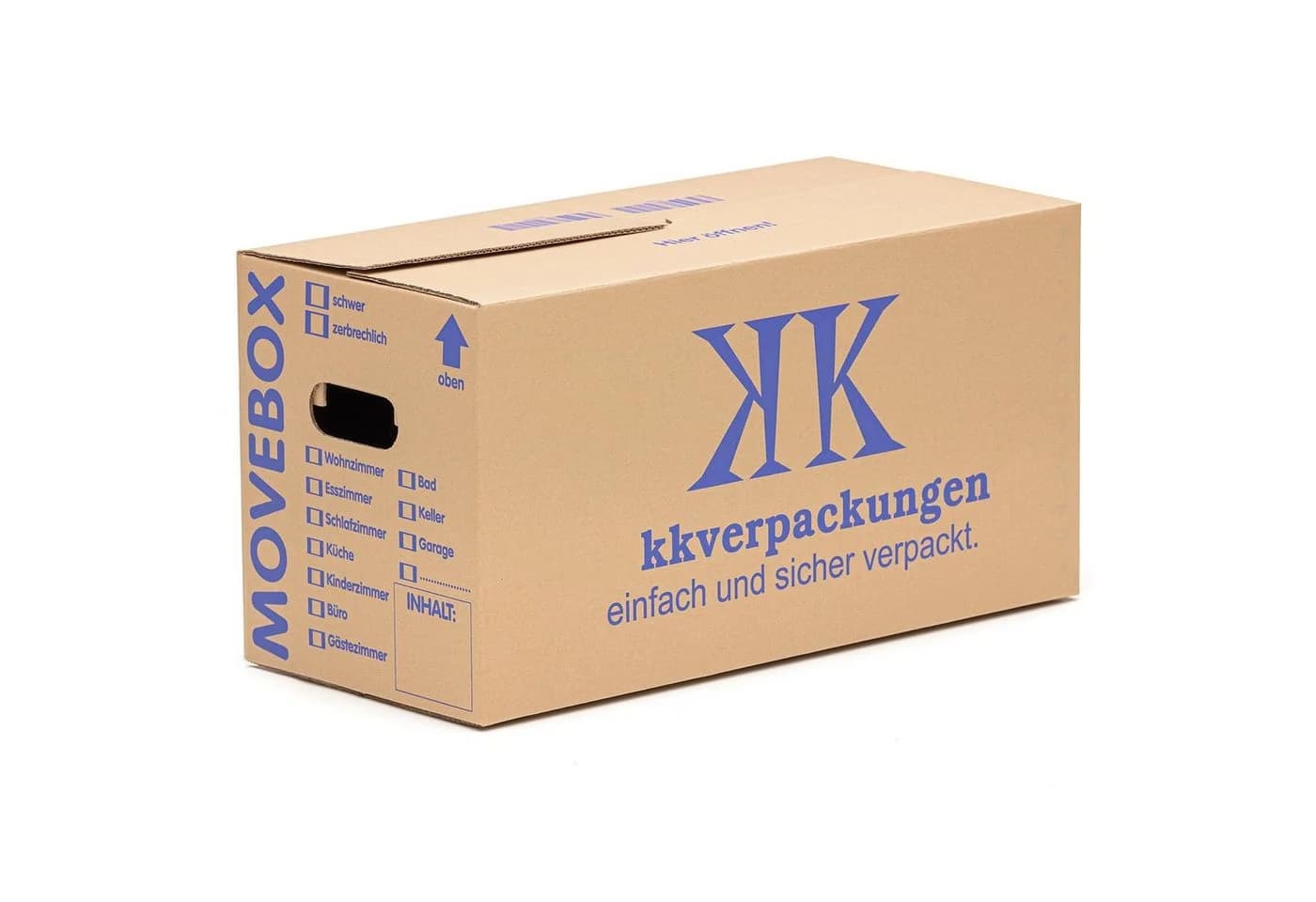 KK Verpackungen Umzugskartons Komplett-Set 25-tlg. Braun - Bild 3