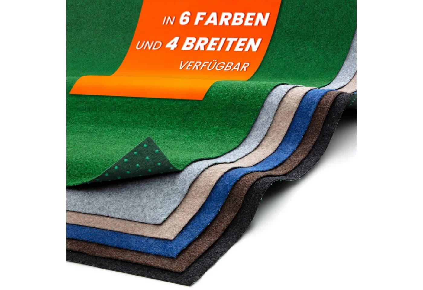 Midori Rasenteppich Braun Drainage-Noppen Outdoor - Bild 2