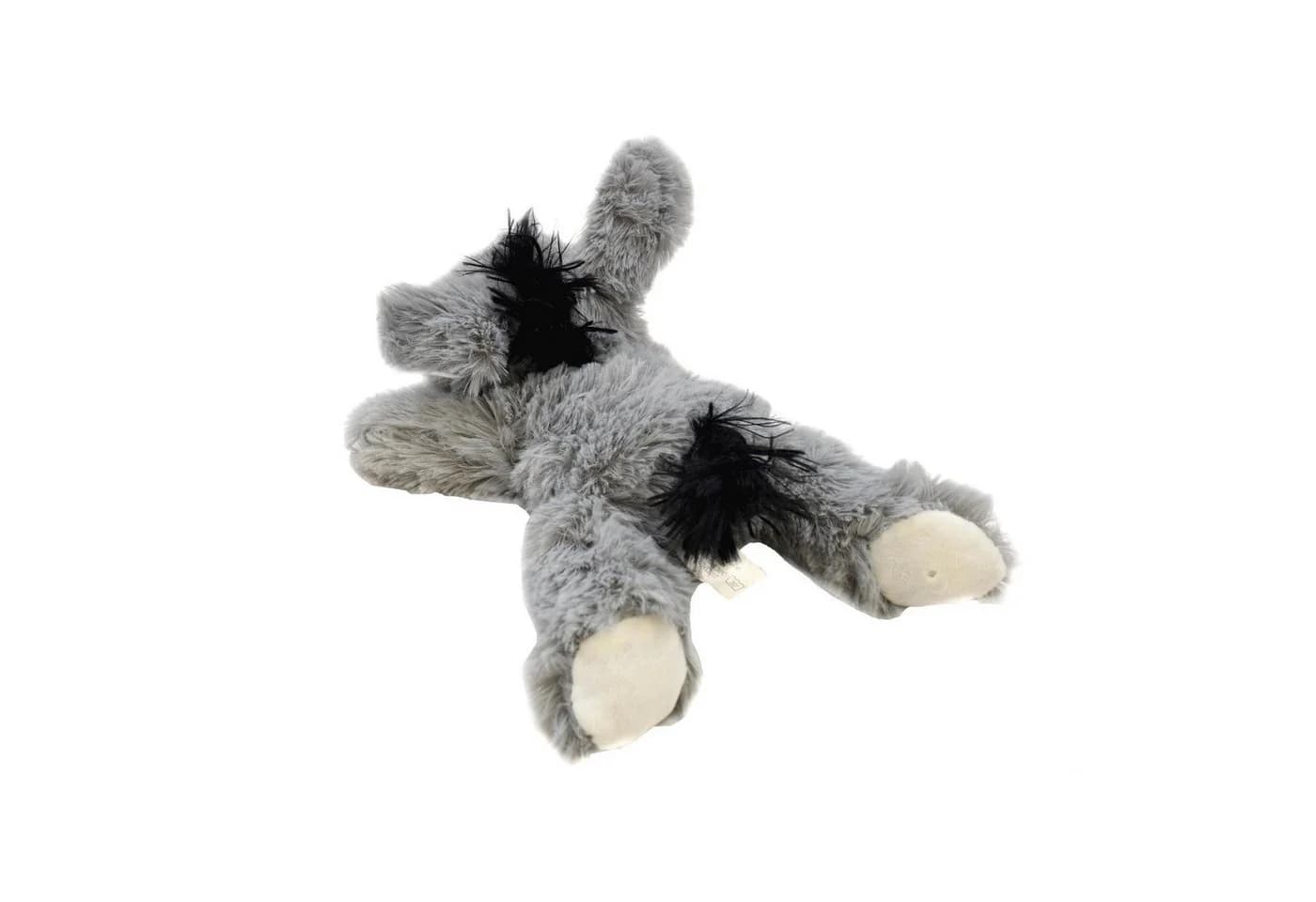 Mel-O-Design Kuscheltier Liegender Esel Grau 32cm