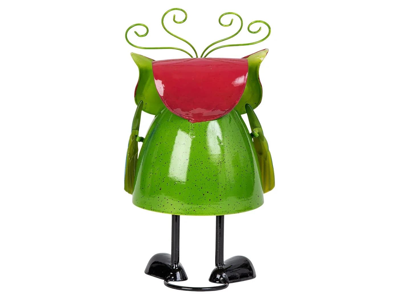 Mel-O-Design Dekofigur Bunte Metall-Eule mit großen Augen