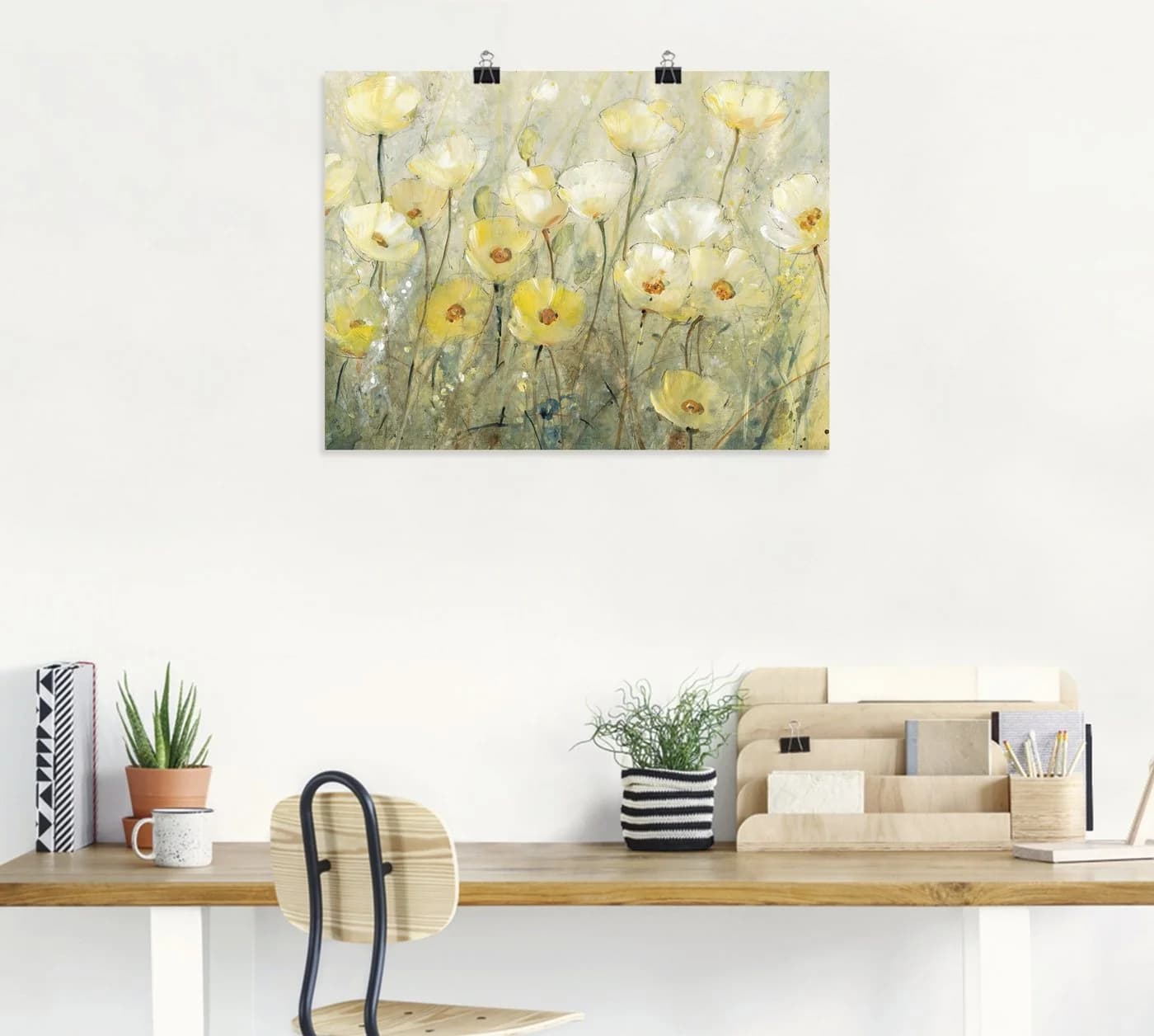 Artland Wandbild Sommer in voller Blüte II Blumenwiese Leinwandbild Poster - Bild 3