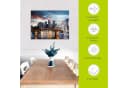 Artland Glasbild Frankfurt am Main Skyline II Modernes Wanddekor Bild 4