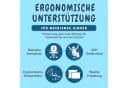 Best for Kids Kinderschreibtischstuhl Ergonomisch Verstellbar Bunt Bild 3