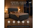 Best for You Boxspringbett NEO mit Topper grau Bild 1