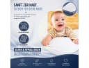 4myBaby Wasserdichter Matratzenschoner Weiß PU-Membran Bild 4