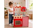 Best for Kids Spielküche Kinderküche chili Rot – MDF Holz mit Zubehör Bild 2