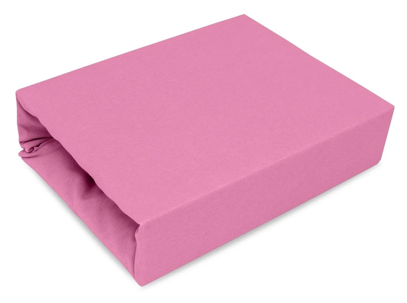 Best for You Jersey-Spannbettlaken Rosa 100% Baumwolle - Bild 2