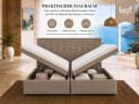 Best for Home Boxspringbett mit 7-Zonen-Matratzen und Schubladen Bild 1