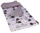 Best for Kids Kinderschlafsack Set Wendbar mit Kissen & Tasche Rosa Bild 5