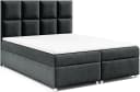Best for Home Boxspringbett Trinity K-2 Schwarz mit Stauraum & Topper Bild 2