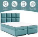 Best for Home Boxspringbett Trinity K2 mit Bettkasten und Topper Bild 3
