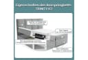 Best for Home Boxspringbett Trinity K2 mit Bettkasten und Topper Bild 5