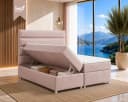 Best for Home Boxspringbett Trinity K1 Rosa mit Bettkasten Bild 3