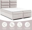 Best for Home Boxspringbett Trinity K4 mit Bettkasten & Topper H3 Bild 3