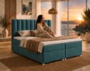Best for Home Boxspringbett Trinity K-10 mit Bettkasten & Topper Bild 3