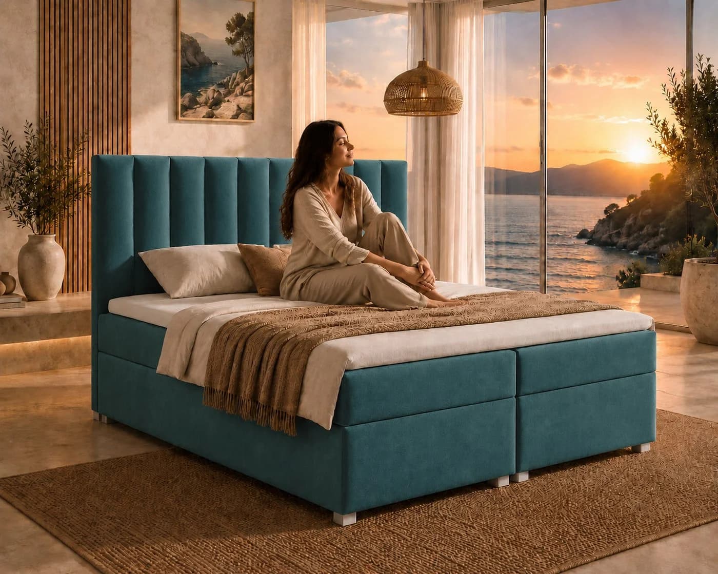 Best for Home Boxspringbett Trinity K-10 mit Bettkasten & Topper - Bild 3