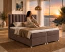 Best for Home Boxspringbett Trinity K-10 mit Bettkasten und Topper Bild 3