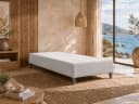 Best for Home Boxspringbett Trinity Grau Massivholz Einzelbett Bild 2