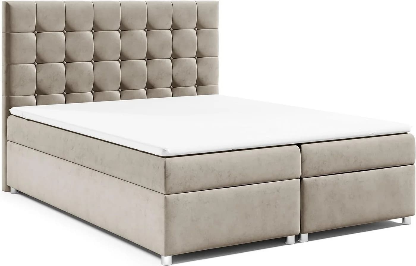 Best for Home Boxspringbett Trinity K-9 mit Bettkasten und Topper - Bild 2