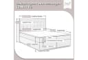 Best for Home Boxspringbett mit Bettkasten Trinity K-9 Bonellfederkern H3 Bild 1