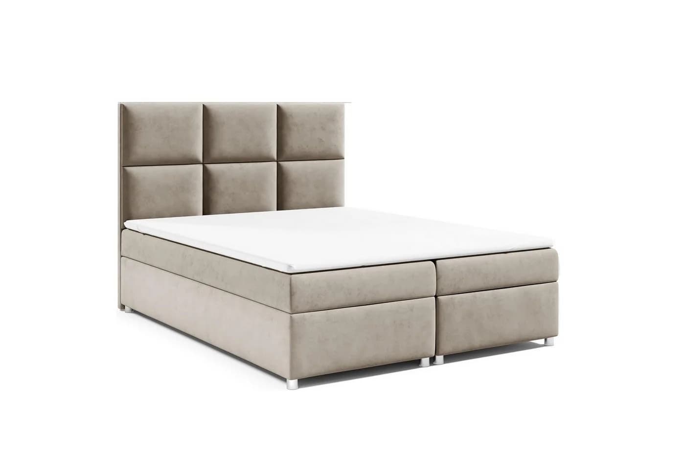 Best for Home Boxspringbett Trinity K-13 mit Bettkasten und Komfort Topper - Bild 2