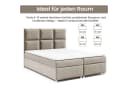 Best for Home Boxspringbett Trinity K-13 mit Bettkasten und Komfort Topper Bild 4