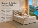 Best for Home Boxspringbett Trinity K-14 7-Zonen Bonell Federkern Bild 3