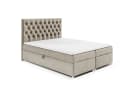 Best for Home Boxspringbett Trinity K14 mit Bettkasten Beige Samt Bild 2