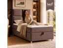 Best for Home Boxspringbett Trinity K-2 mit Bettkasten & Topper Braun Bild 1
