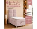Best for Home Boxspringbett Trinity K-2 mit Bettkasten & Topper Rosa Bild 3