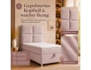 Best for Home Boxspringbett Trinity K-2 mit Bettkasten & Topper Rosa Bild 4