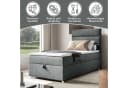 Best for Home Boxspringbett Trinity K-4 mit Bettkasten und Topper Bild 3