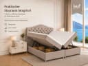 Best for Home Boxspringbett Glamour 7-Zonen Bonell & Topper Bild 5