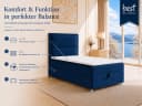 Best for Home Boxspringbett K-11 SINGLE mit Bettkasten und Bonellfederkern Bild 3