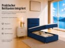 Best for Home Boxspringbett K-11 SINGLE mit Bettkasten und Bonellfederkern Bild 5