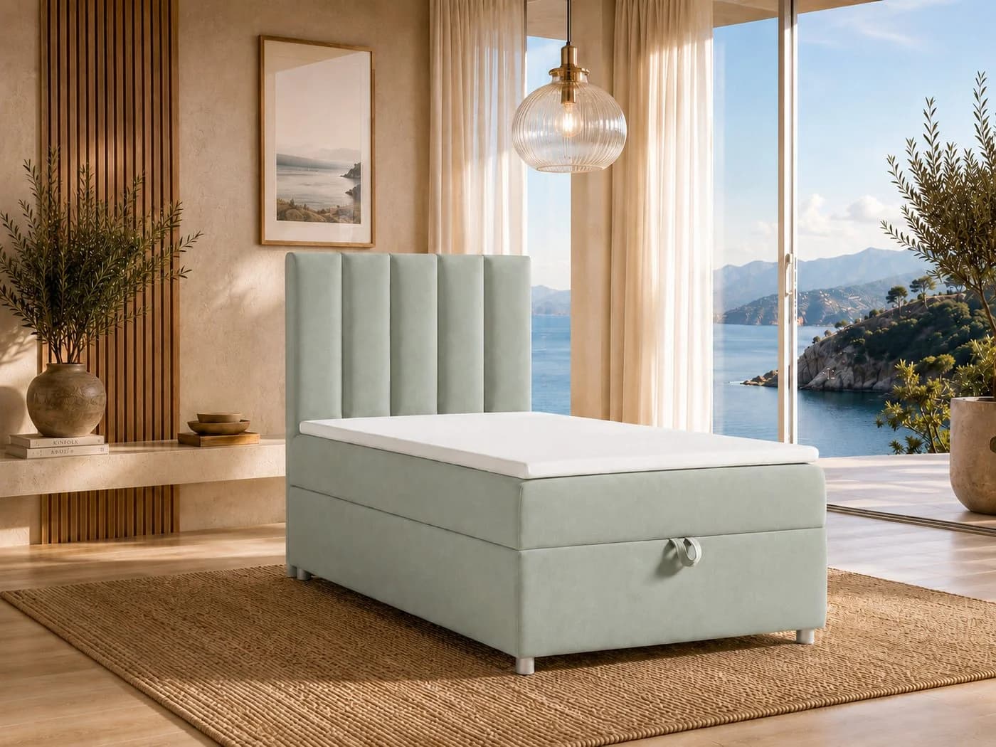 Best for Home Boxspringbett Trinity K10 SINGLE mit Bettkasten & Topper - Bild 2