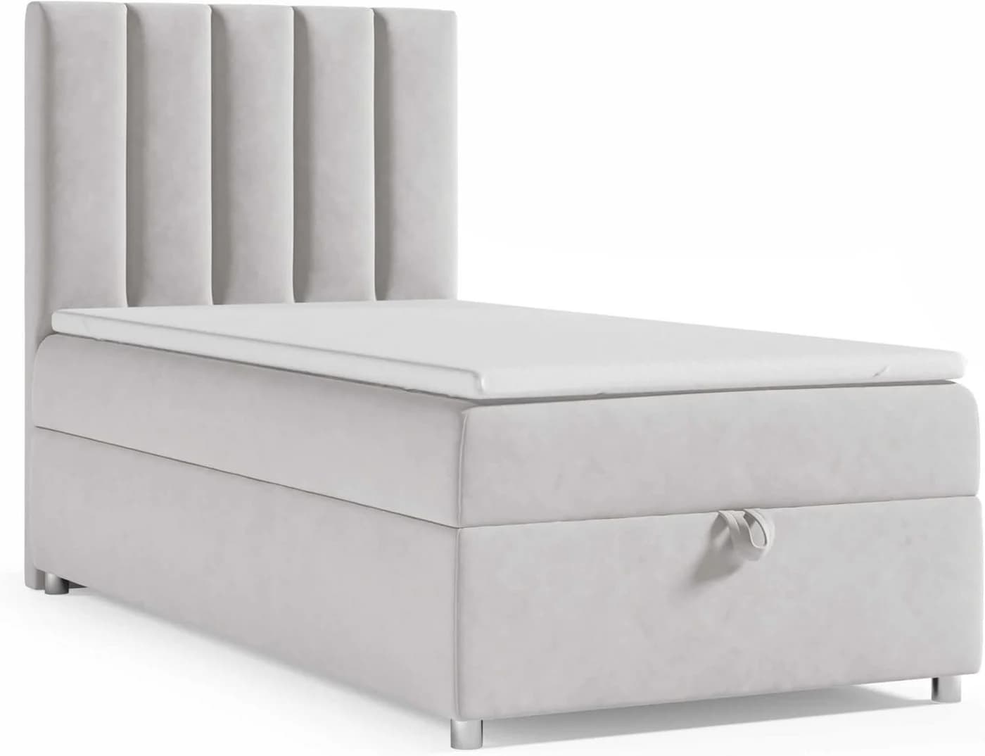 Boxspringbett aus Massivholz mit Bonellfederkern - Bild 2