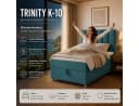 Boxspringbett aus Massivholz mit Bonellfederkern und Topper Bild 4