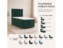 Best for Home Boxspringbett Trinity K10 SINGLE mit Bettkasten & Topper H3 Bild 3