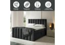 Best for Home Boxspringbett Trinity K10 mit Stauraum und Komfort-Topper Bild 3