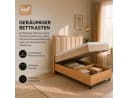 Best for Home Boxspringbett Trinity K-10 mit Bettkasten & Topper Beige Bild 1
