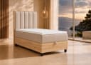 Best for Home Boxspringbett Trinity K-10 mit Bettkasten & Topper Beige Bild 2