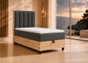 Best for Home Boxspringbett Trinity K-10 mit Bettkasten & Topper grau Bild 2