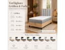 Best for Home Boxspringbett Trinity K-10 mit Bettkasten und Topper Grau Bild 3